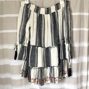 Boho off the shoulder top